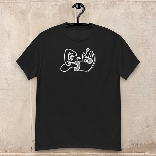Tongue Poke Horse Black Tee