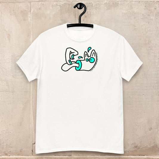 Tongue Poke Horse White Tee
